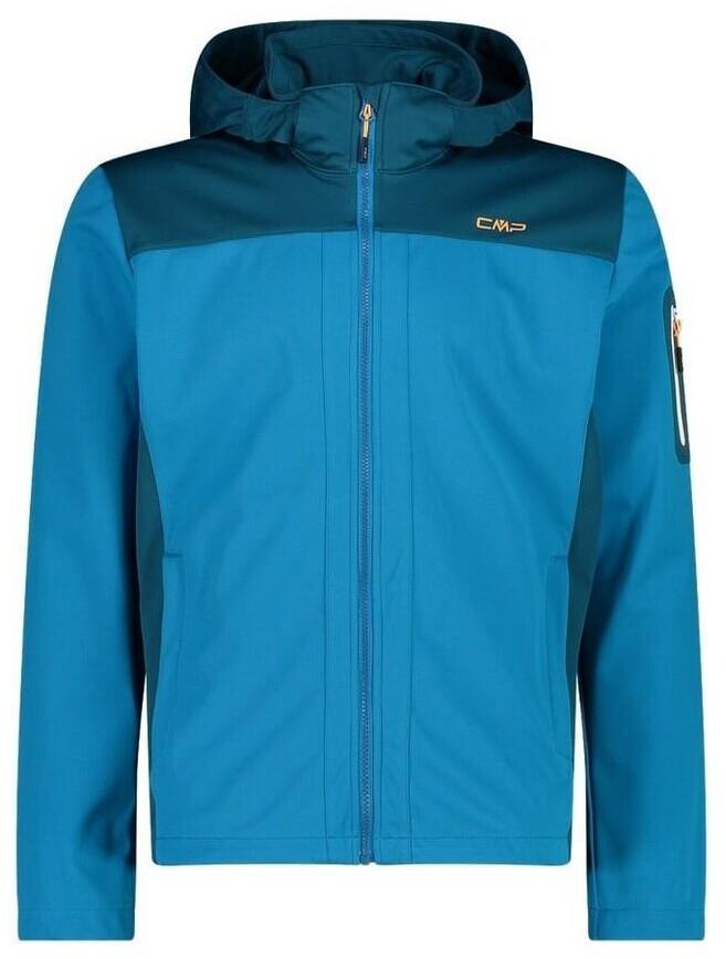 

Куртка CMP Light Softshell Jacket with Detachable Hood (39A5027) Man Jacket Zip Hood (39A5027) reef-deep lake 50
