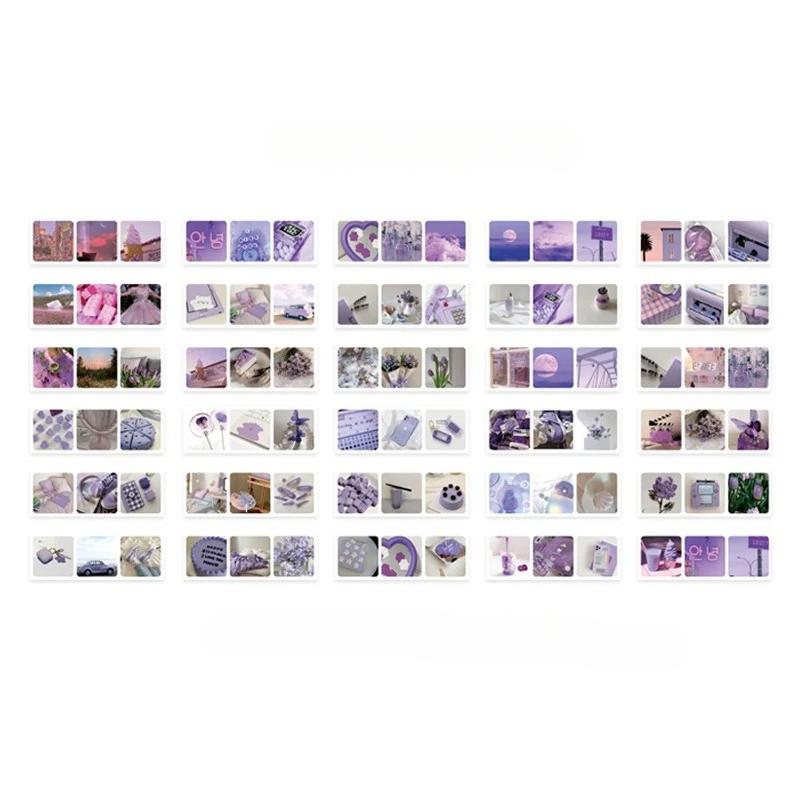 30pcs/pack 90patterns/pack Ins Material Stickers Book Scrapbooking Junk Journal Creative Stationery DIY Deco Stickers