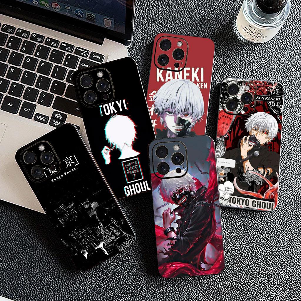 Tokyos Ken Kaneki Ghouls Casing Phone Cover for Samsung Galaxy S22 S21 S20 Fe Ultra S9 Plus + A13 A22 M21 M31 M55 M15 Case