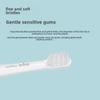 Têtes de rechange pour brosse à dents électrique sonique Xiaomi T100 - Poils souples (3 paquet)