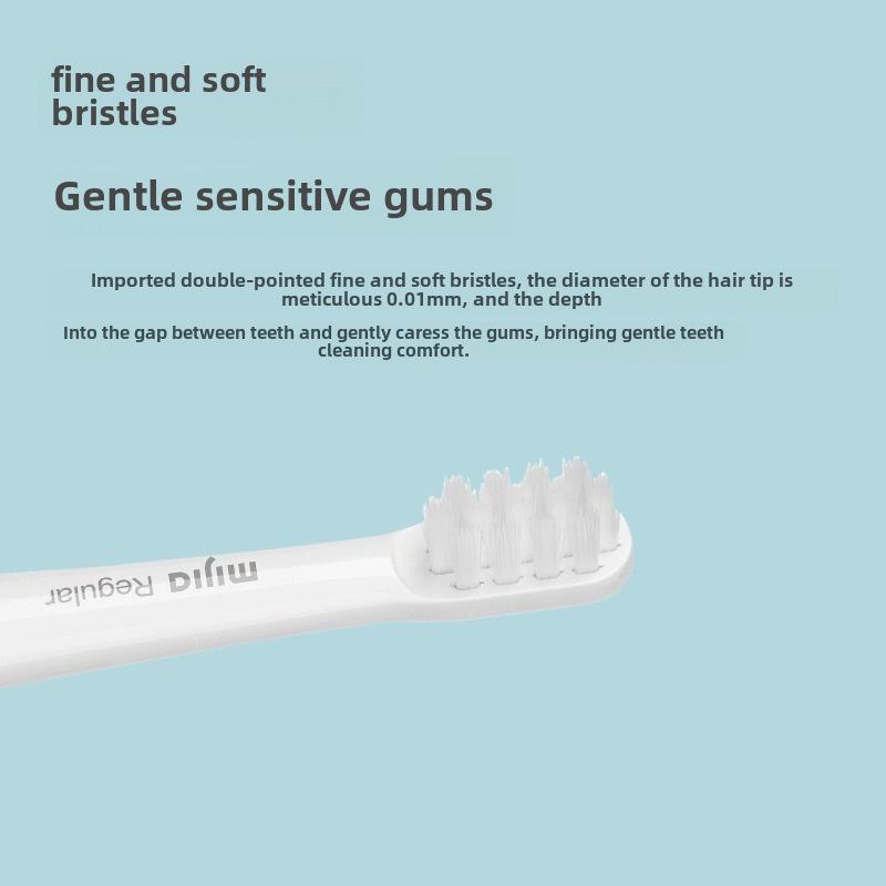 Têtes de rechange pour brosse à dents électrique sonique Xiaomi T100 - Poils souples (3 paquet)