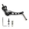 HEIGHTEN 45-50mm Adjustable Reel Handle (No Knob) Universal for SHIMANO and DAIWA Spinning Reels, Ar