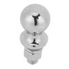 Chrome Trailer Hitch Ball 2 Inches Diameter 7500LBS Rated Towing Capacity with 2 1 8 X 1 Inches Shank for Boat Trailer