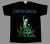 Cirith ungol givre et feu nouveau t-shirt noir à manches courtes et longues