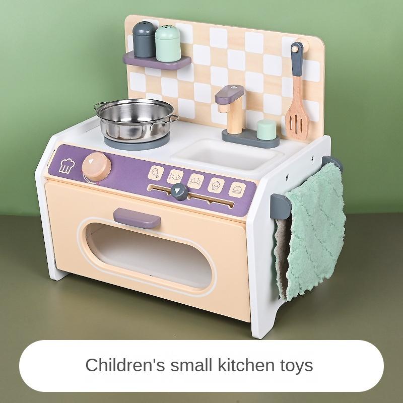 

Мини-кухня, деревянная детская комната, образовательный симулятор, игровой домик, детский;Подарок на день рождения s Toys для мальчиков и девочек от 3 лет