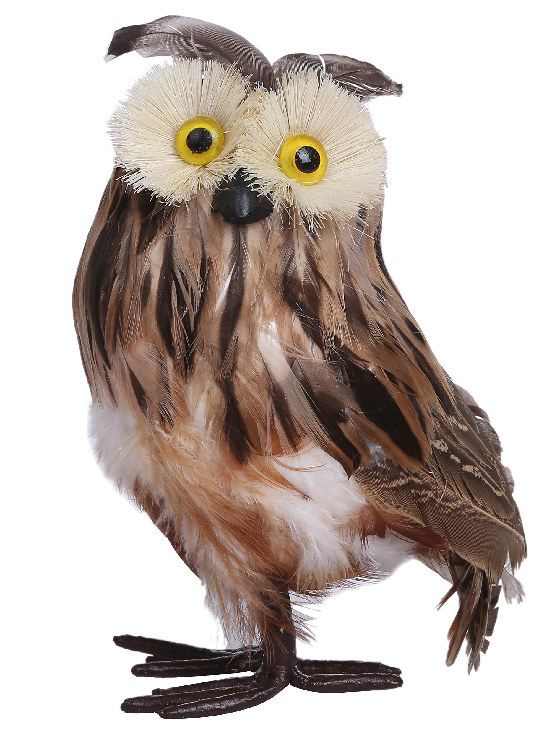 

A cute and realistic bird ornament perfect as an interior accent for a room natural-style (Owl (Brown))