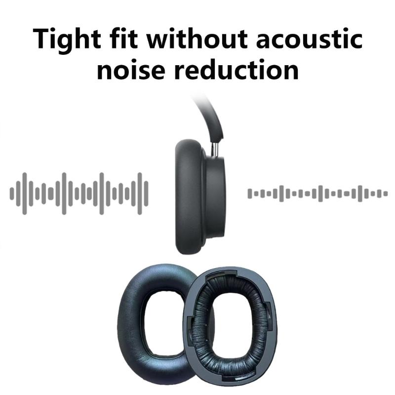 1 Pair Ear Pad For Monitor III Headphone Cushion Headset Foam Earpad Replacement Part Sponge Earmuff Cover Replacement