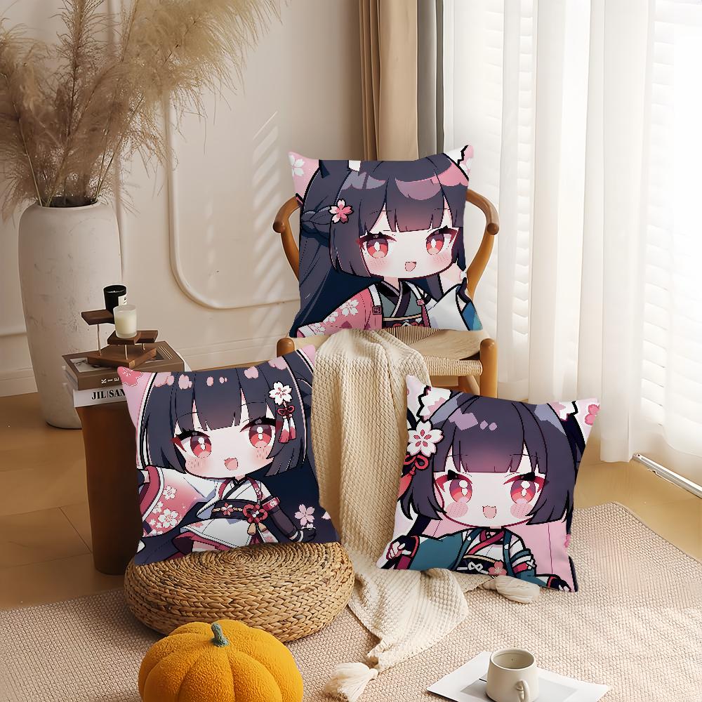 Game Z-zenless Z-zone Z-zero Hoshimi Miyabi Pillow Case Suitable For Bedrooms Living Rooms Cars Home Decoration