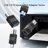 USB B USB3.0 Printer Adapter Type C to B Square Port Converter Connection Hard Disk Enclosure Copier Transfer Adapter