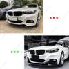 For BMW 3 Series GT F34 2013-2020 M Sport Version Tuning Accessories Front Splitter Bumper Lip Air Deflector Decoration Tuning