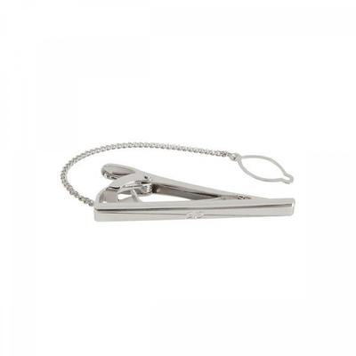 Men S Satin Diagonal Logo Tie Pin dmf1actp131S1