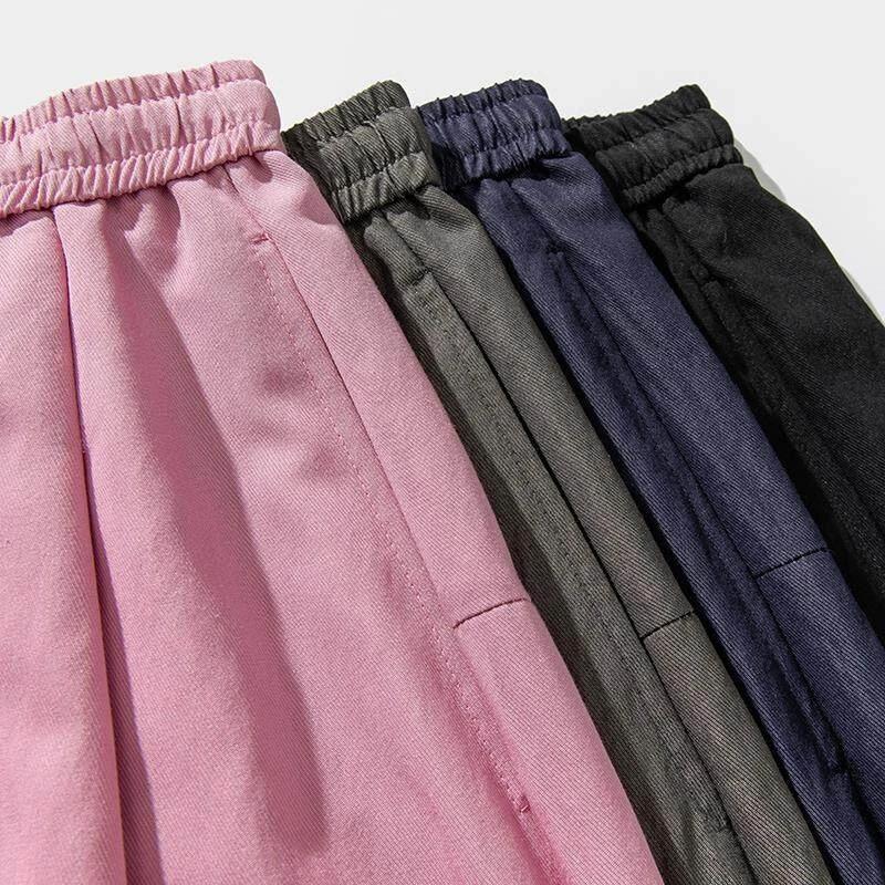 Men Loose Wide Leg Pants Men Casual Oversized Straight Pants Male Oversize Jogger Harajuku Pants Chinese Style Men Trousers