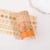 10 rolls of beautiful plant and flower washi tape, orange decorative tape, DIY scrapbook and art project decoration