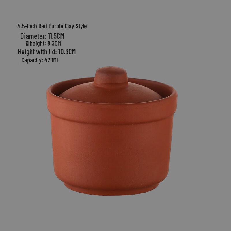 RuHan Commercial Ceramic Double Boiler Stew Pot Set