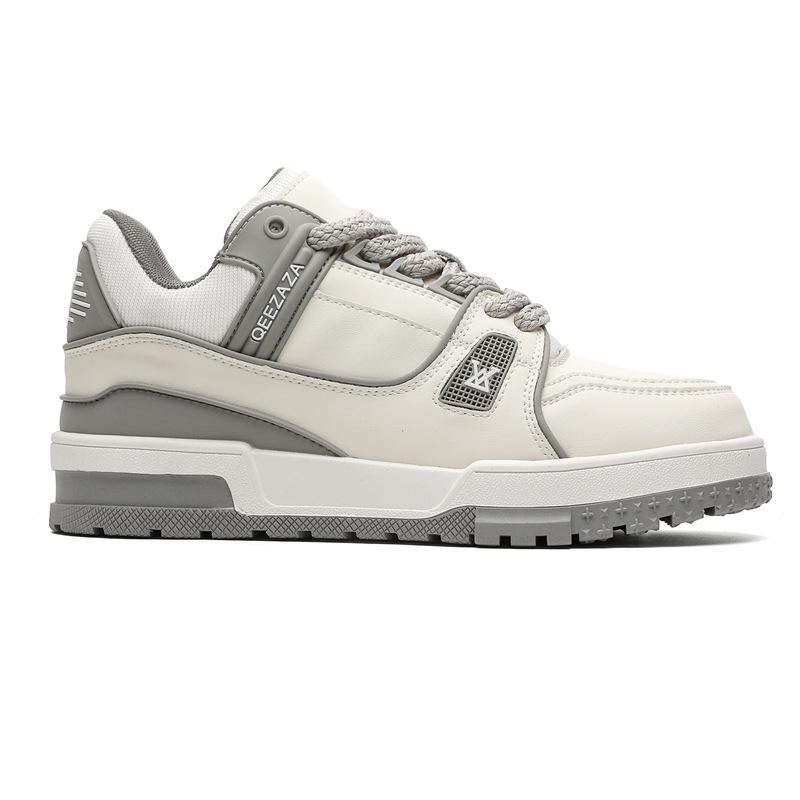 

6066 модная обувь маленькая пухлая обувь-буханка для мужчин и женщин пар весна толстая подошва увеличивающая рост обувь на платформе 44-Male code