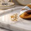 Diamond Scarf Pin Rhinestone Flower Ring for Women Elegant Alloy Five-petal Floral Metal Buckle Buckle Smooth T-shirt Ties Clip Silk Scarves Shawls