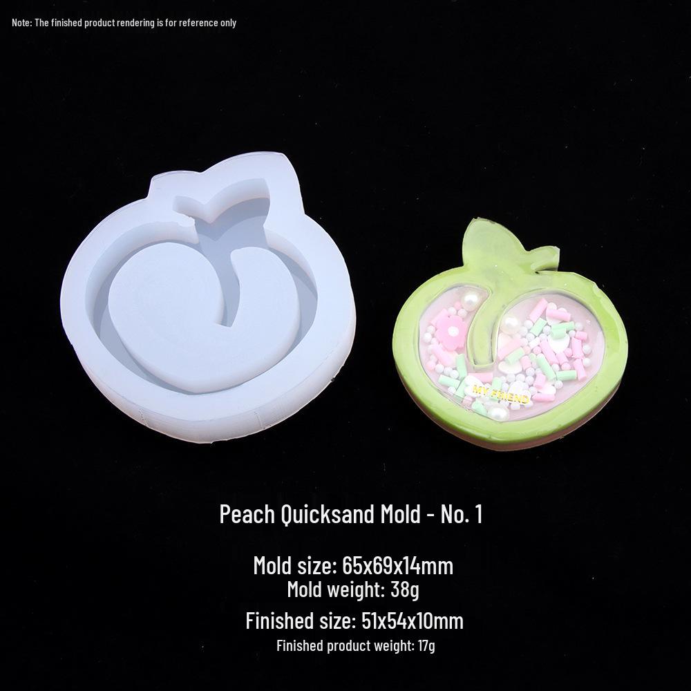 Epoxy Resin Pumpkin Carriage Sakura Peach Silicone Mold