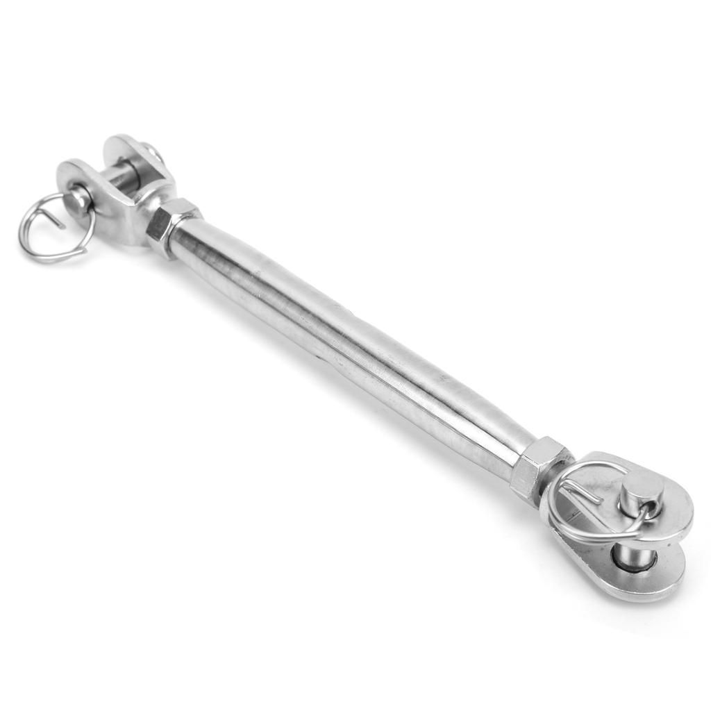 2 adet Çene ve Çene Gerdirme Paslanmaz Çelik Gerdirme Donanımı Vidanı Tel Halat Kablo için Çene