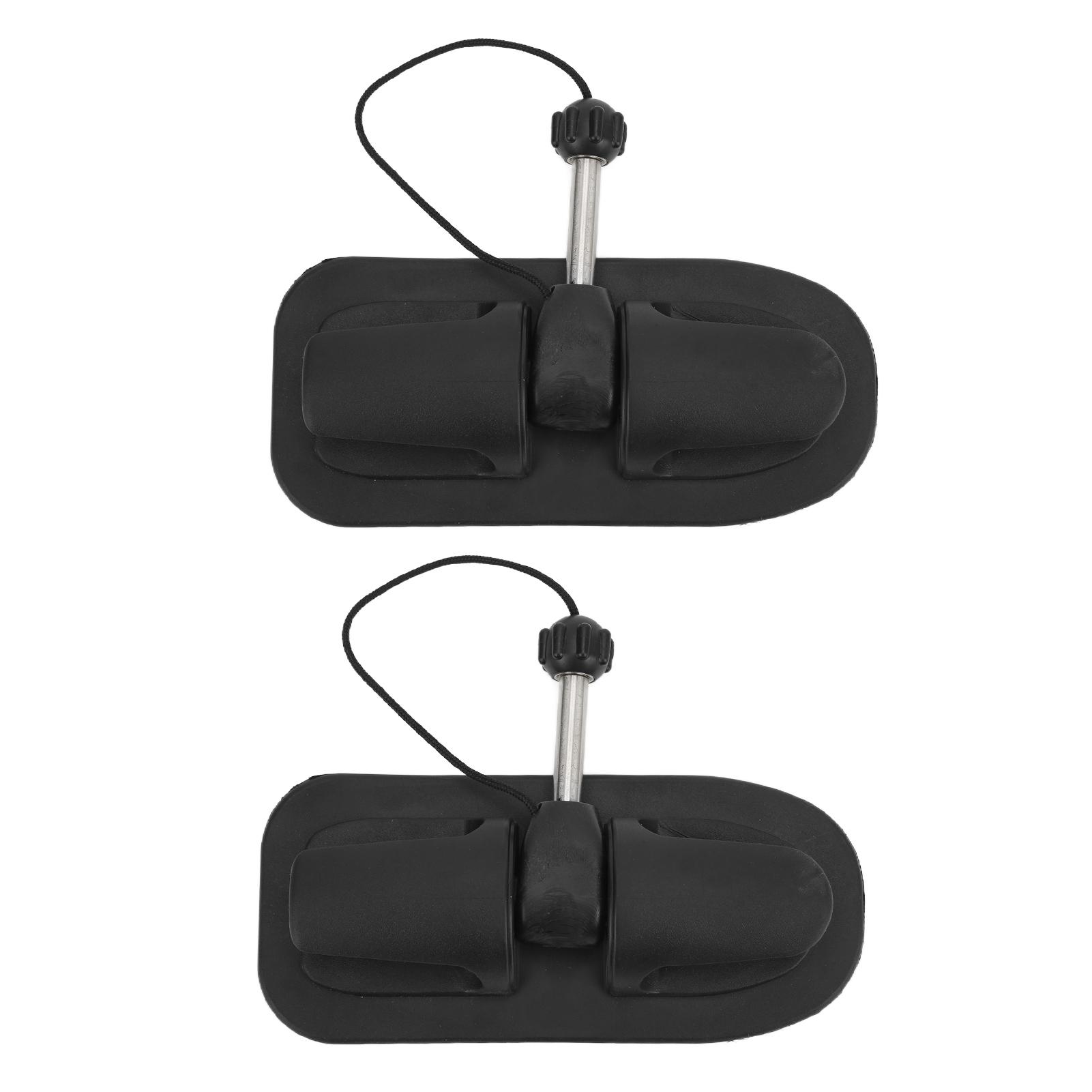 

1 Pair Oar Holder Paddle Lock Support Universal for Inflatable Boat Kayak Canoe Dinghy Raft 0.4in Iron Core