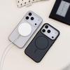 Custodia Magnetica Opaca per iPhone 17 Pro Max - Stile Ufficiale, Sensazione Pelle iPhone 16, Custodia Protettiva 15