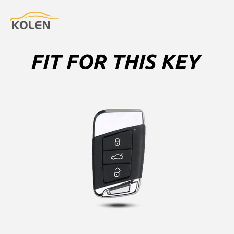 Soft Tpu Car Remote Key Case Cover Shell Fob For Vw Volkswagen Passat B8 Magotan Golf For Skoda Superb Kodiaq A7 Accessories