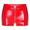 Patent Leather Mini Skirt for Women Front Zipper High Waist Pencil Skirt for Festival Club Date Night
