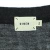 Beauty products RINEN made in Japan Long sleeve V neck knit cardigan 2 Men's Used