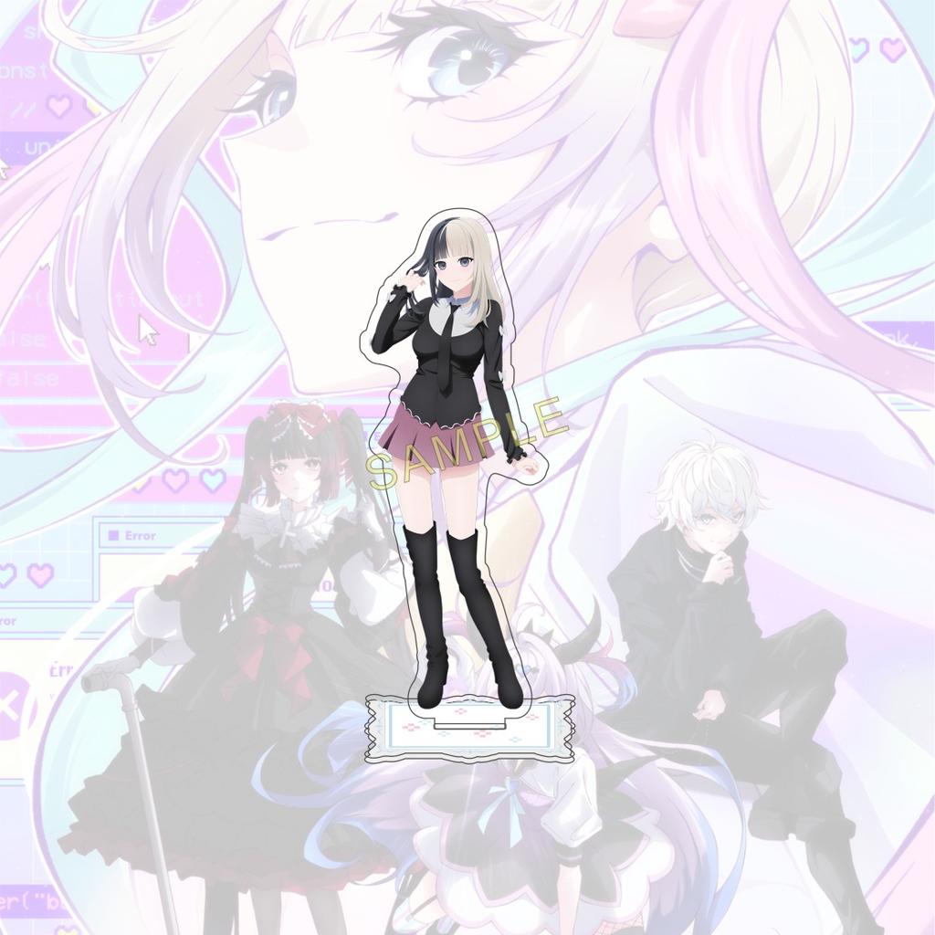 Anime NEEDY GIRL OVERDOSE 15 cm Acrylic Standing Figure Model Desktop Decoration Fan Collection Gift Keychain