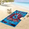Name Custom Trabzonspor Print Beach Towel, Large Soft Quick Dry Towel for Beach Camping Swimming