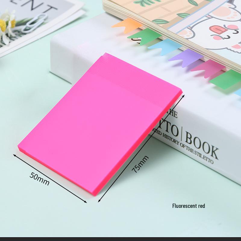 Transparent PET Morandi Sticky Notes for Students
