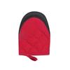 1Pair High Heat Resistant Kitchen Oven Gloves Thickened with Non-Slip Grip Surfaces Oven Mitts Short Hanging