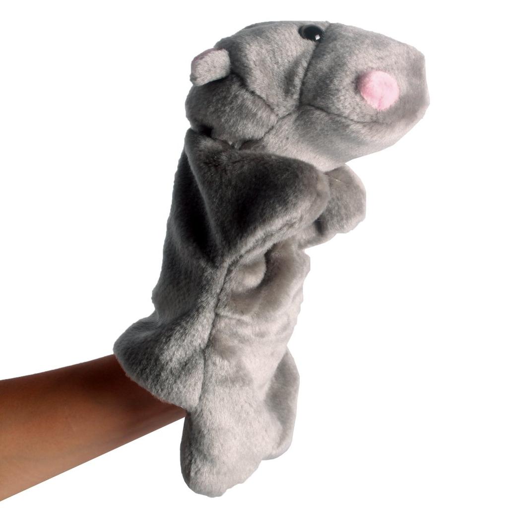 Andux Space Plush 27cm Ages 6 and Up Puppet, Tall, (Hippopotamus) SO-01