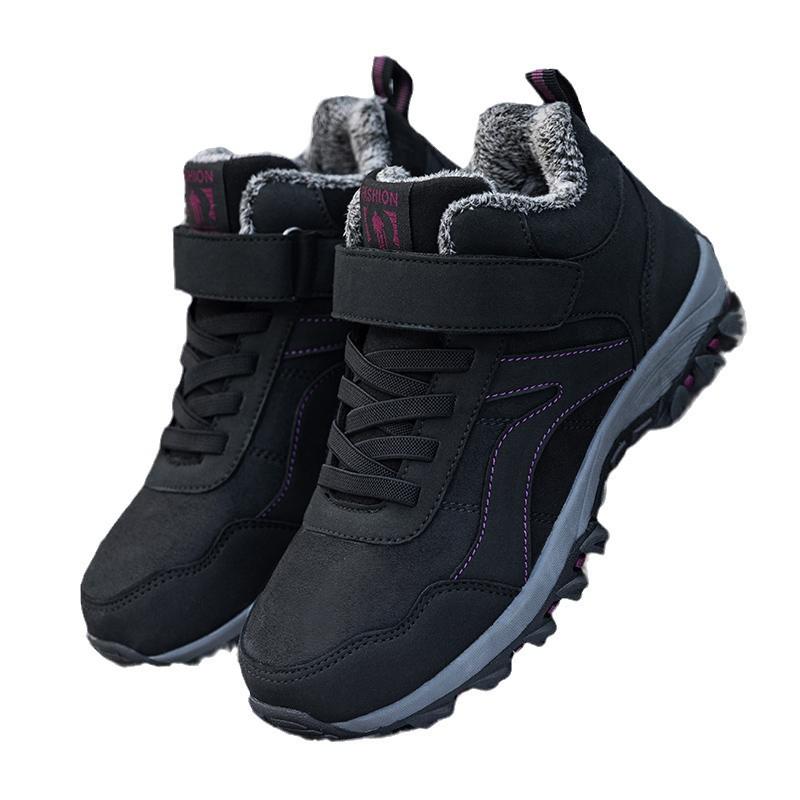 Men's and Women's Large Size Non-Slip Warm Walking Shoes for Seniors