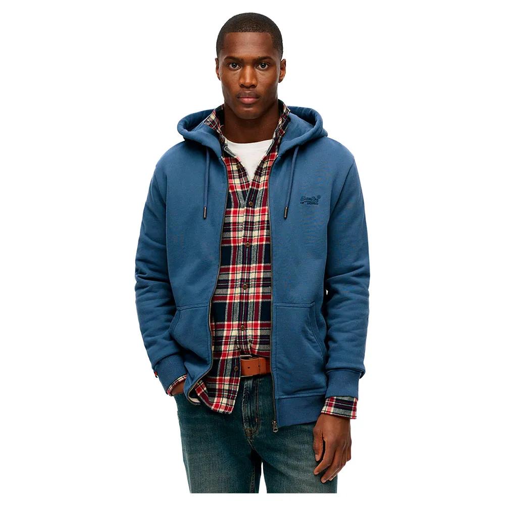 Superdry Толстовка на молнии Essentials Logo M2014128B EU XL