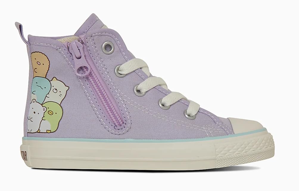 Converse All Star N Sumikkogurashi Z HI Lavender Size Cm Kids' Sneakers, 17.0