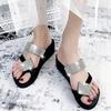 Fashion 2025 Luxury Design Bling Flip Flops for Woman Thick Bottom Clip-Toe Wedges Slippers Women Summer Outdoor Slip-On Slides Mujer