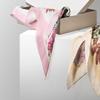 Daks Pink Flower Pleated Scarf Dcsc6e663p2