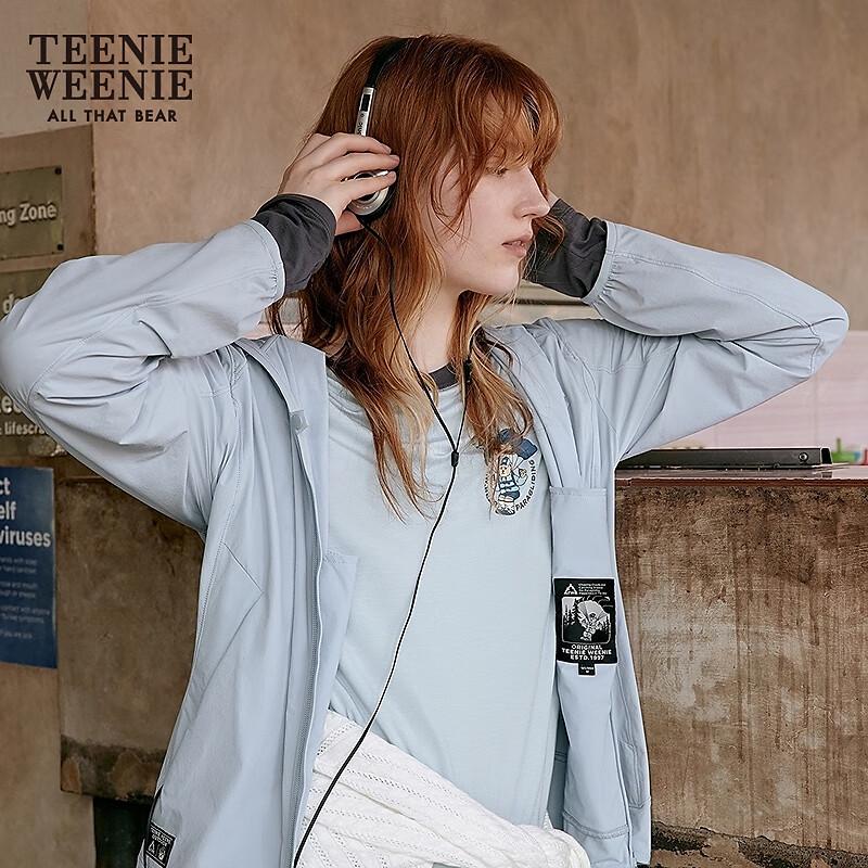 

Подростковая куртка-ветровка Teenie Weenie Wang Xingyue Bear для пар на лето с защитой от солнца M