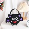 Cartoon Ornament Trick Or Treat Halloween Decoration Storage Bucket Halloween Candy Bag Gift Basket