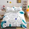 Dreamcatcher King Queen Duvet Cover Bohemian Style Bedding Set For Teen Girl Women Orange Sunset Scenery 2/3Pcs Soft Quilt Cover