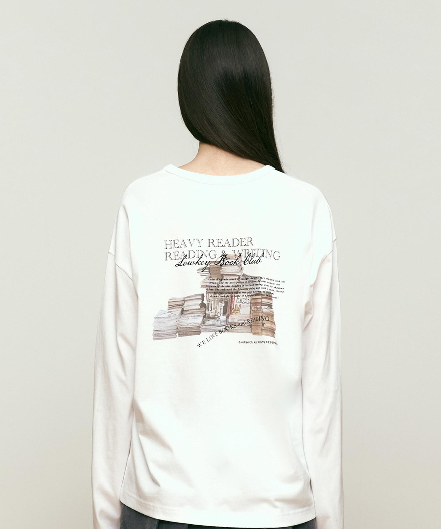 Kirsh Book Club Graphic Long Sleeve [White] 1