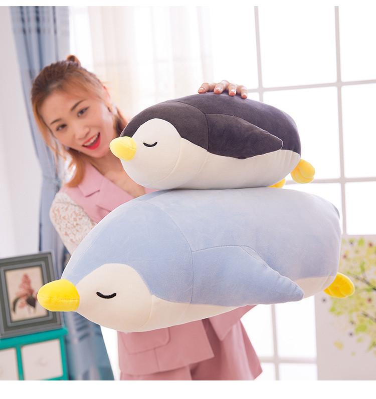Adorable Soft Penguin Plush Toy Perfect Cuddly Pillow Ideal For Kids Gifts