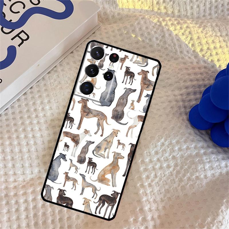 Greyhound Phone Case For Samsung Galaxy S25 Ultra S9 S10 S20 S22 S21 S23 FE S24 Plus Portector Cover