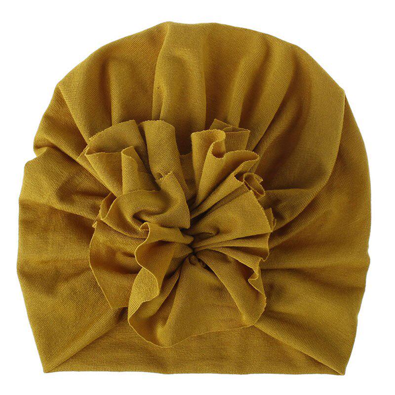 Große Blumen-Baby-Mütze, weiche Baumwolle, Baby-Accessoires, Turban, Frühling, Sommer, Kinder-Mütze