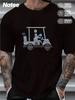 Golf Cart Graphic T Shirt Funny Summer Casual Tee Trendy Golf Lover Gift