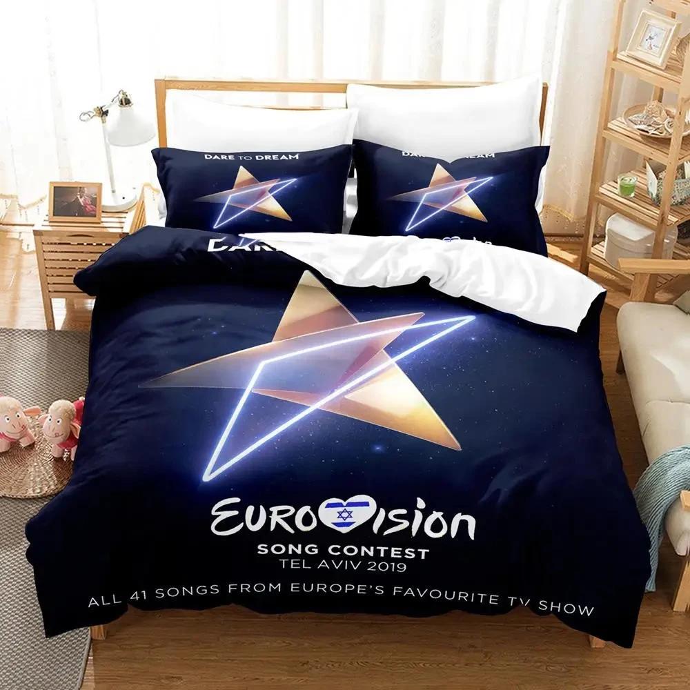 

3 Pieces Adult Boys Bedroom Bedding Set Cartoon Anime Hip Hop Style Duvet Cover Set Quilt Cover Pillowcase EU Single(135*200cm)3pcs