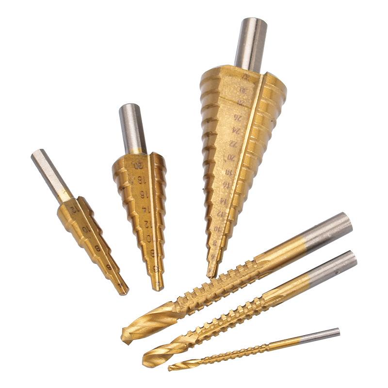 6PCS/SET Tower Drill Bit Set for Electric Drill Woodworking