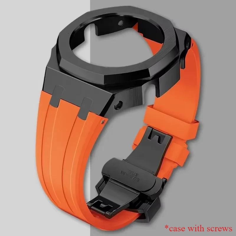 Gen4 Metal Case Bezel Frame GA2100 GAB2100 Casioak Mod Kit Modification Frame For GA2110 Metal Rubber Strap Accessory Wholesale