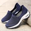 Mesh Breathable Sneakers Women Running Shoes Slip -On Ladies Loafers Moccasins Female Sports Casual Shoes Women Walking Shoes