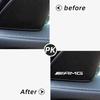 MOFL8 Auto 3D Aluminium Plakette Emblem Aufkleber Auto Audio Dekorieren Für Mercedes Benz AMG W204 W205 W203 W211 W201 W210 W108 W124 GLA GLC